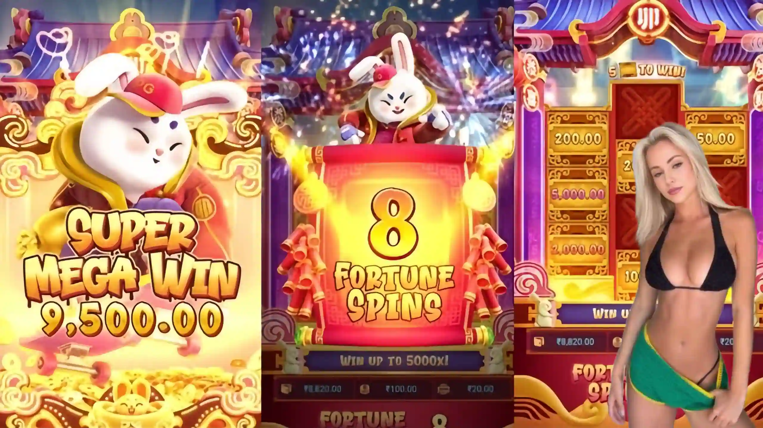Wild Expansivo Fortune Rabbit 888pg - Coelho Dourado que Expande